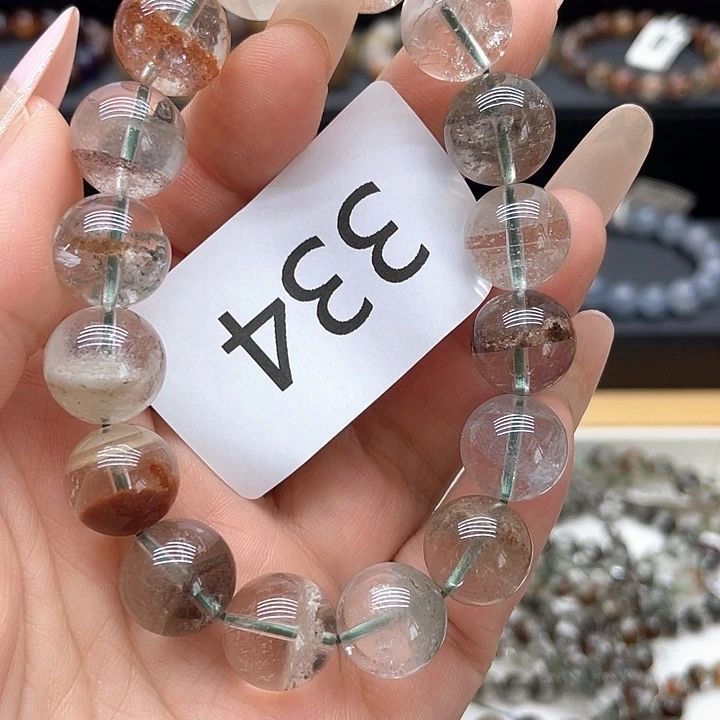 水晶手链未镶嵌多样性发一条