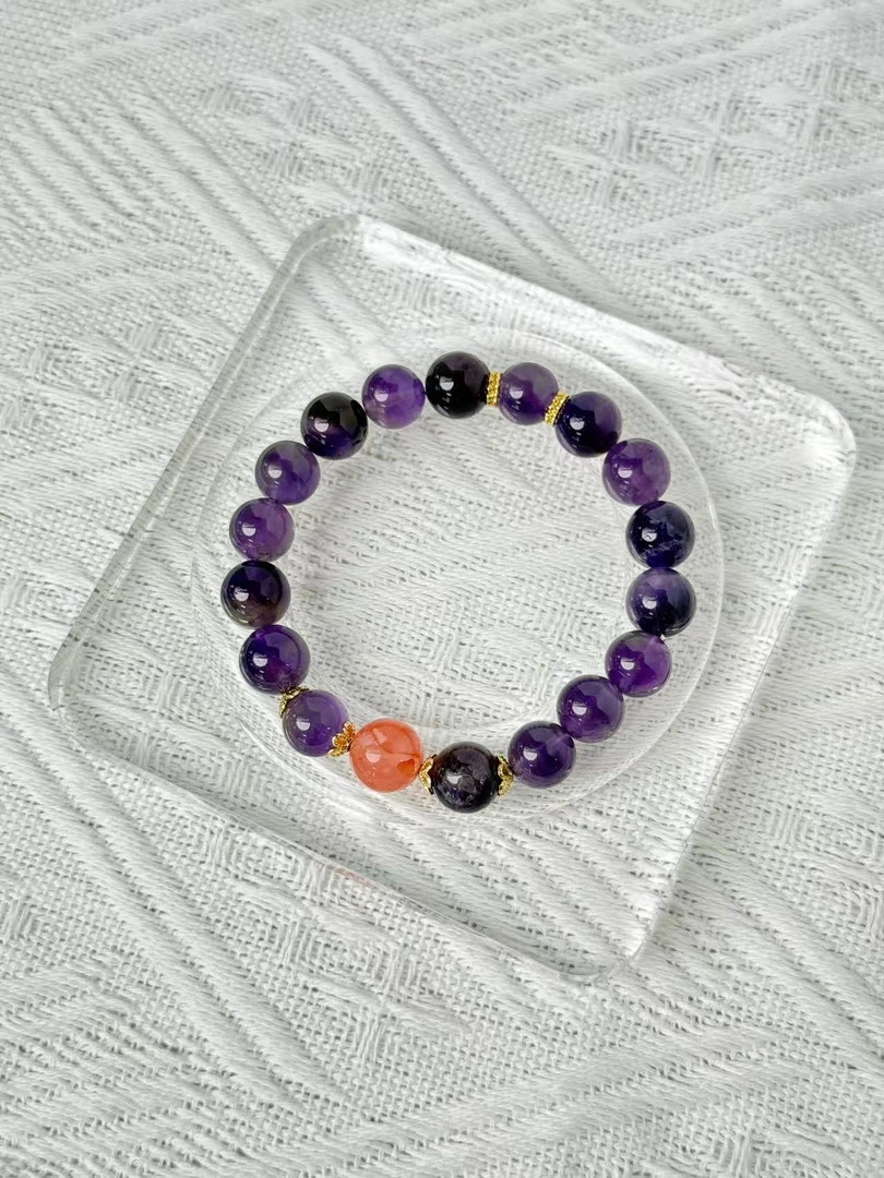 时尚百搭气质圆珠精美护身转运饰品JSBLW008A38