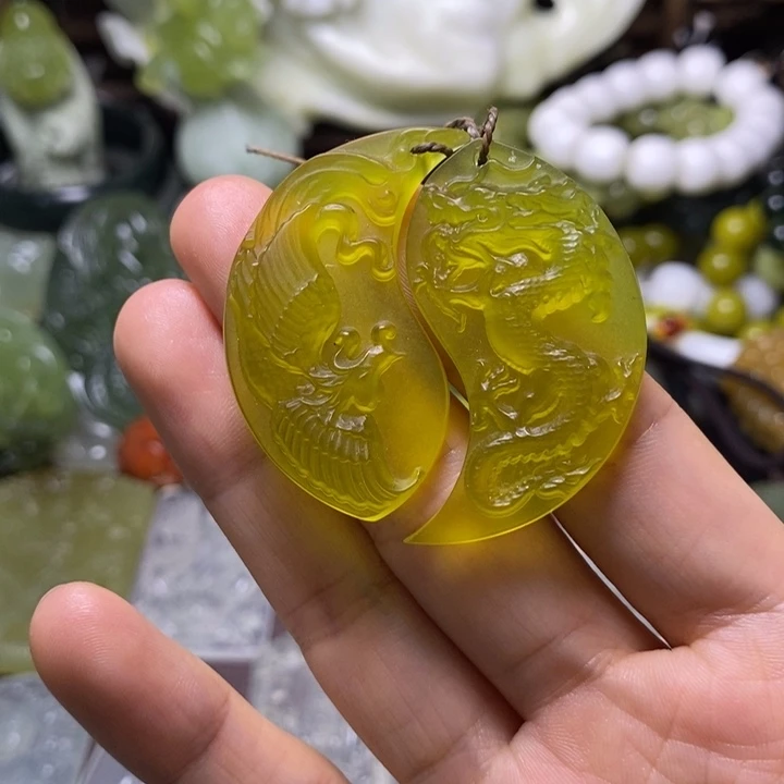 未镶嵌岫玉岫玉挂件