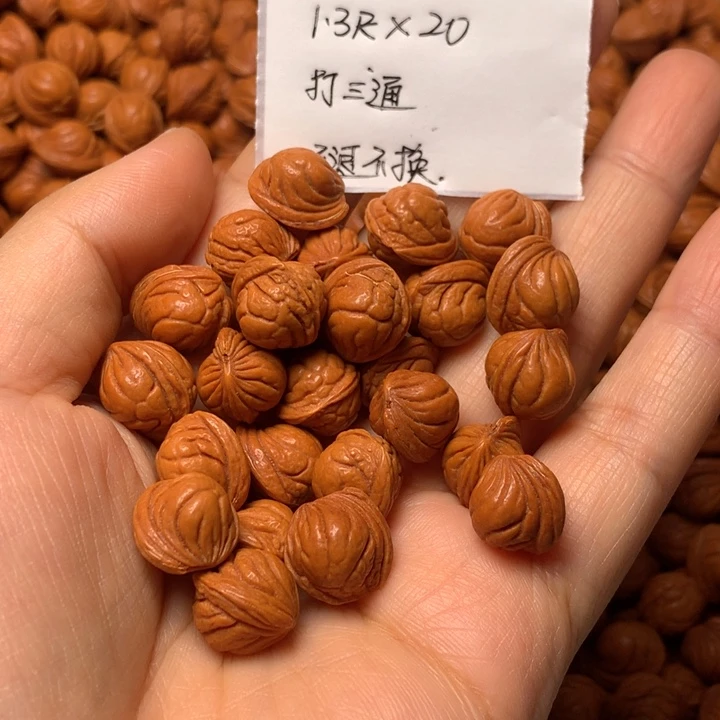 野生龙纹桃核小龙纹