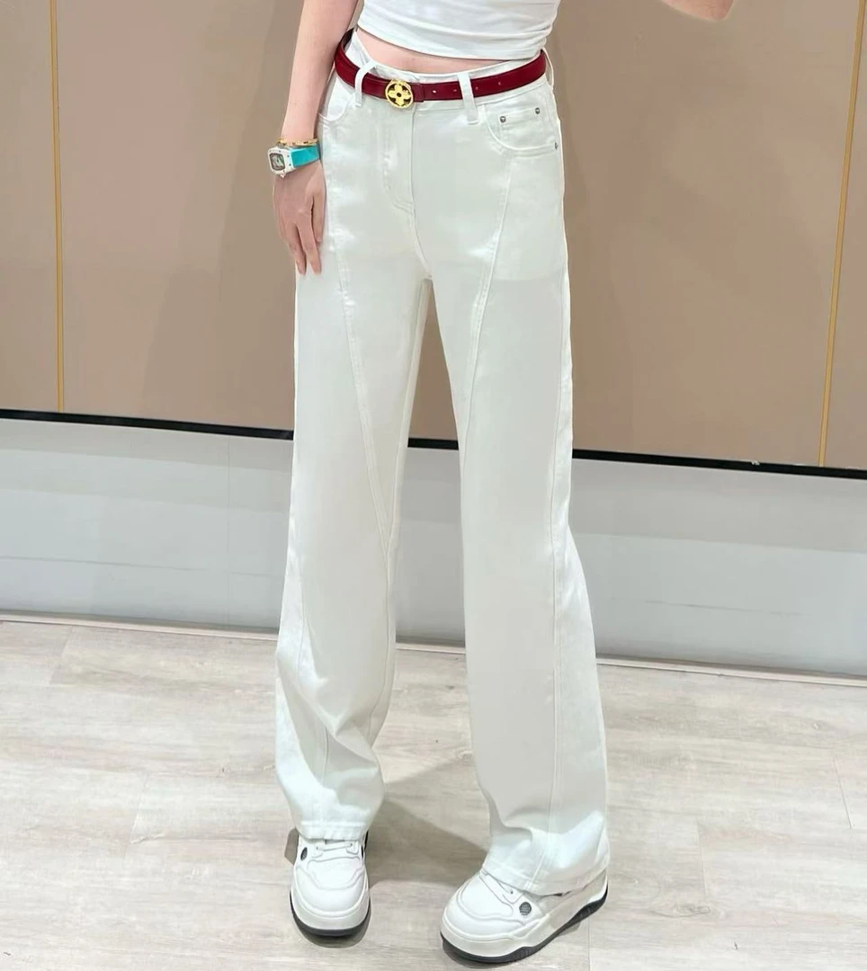 新款爆款春夏时尚牛仔休闲裤女百搭裤子503906运动洋气时髦女士