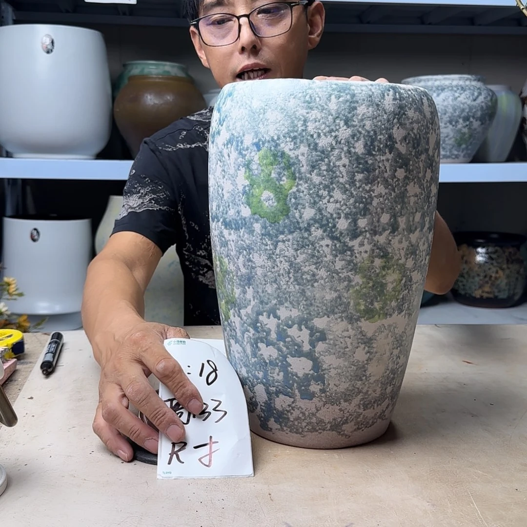 紫砂花盆尺寸18@32