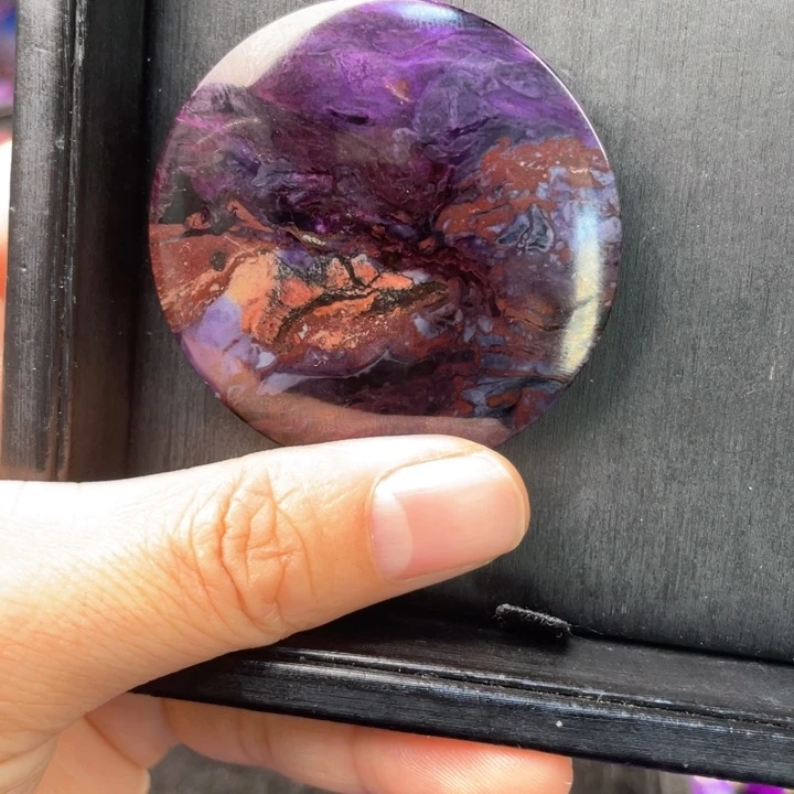 苏纪石（舒俱来）圆牌未镶嵌