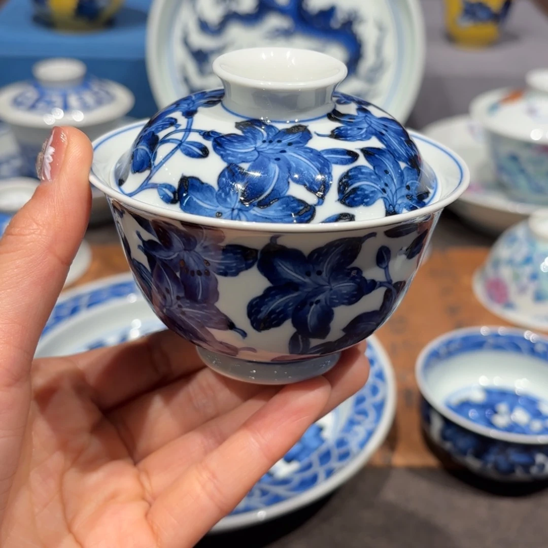 手工手绘陶瓷茶具