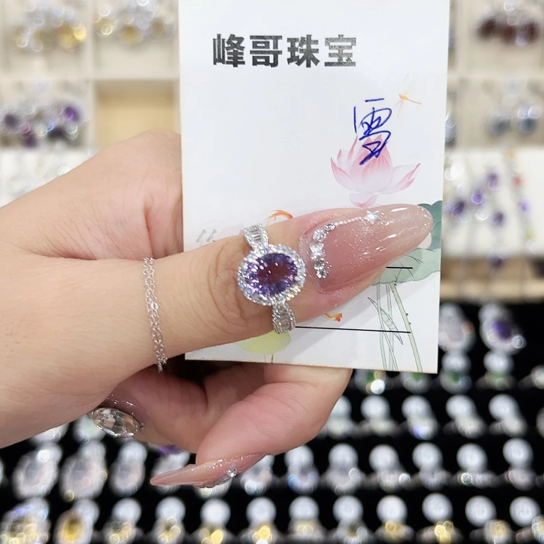 雪***银S925镶嵌蛇纹石玉手链