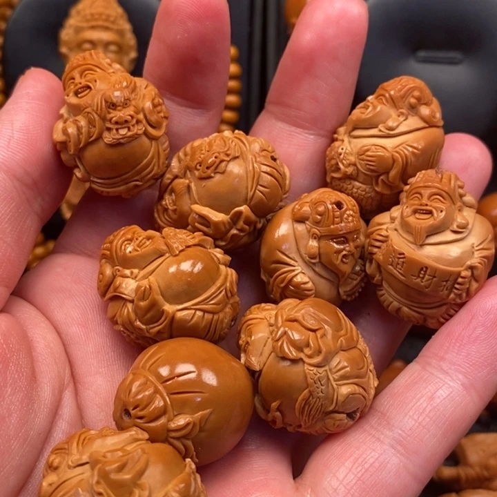 橄榄核手串/手链22龙财神