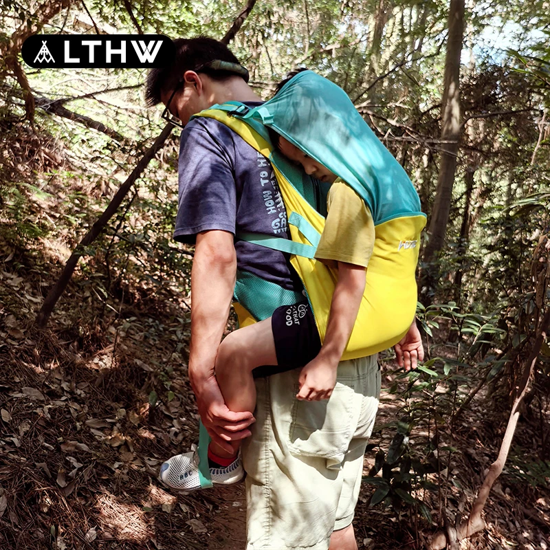 LTHW旅腾户外儿童背带架大龄童背娃外出登山爬山旅游骑行超轻透气