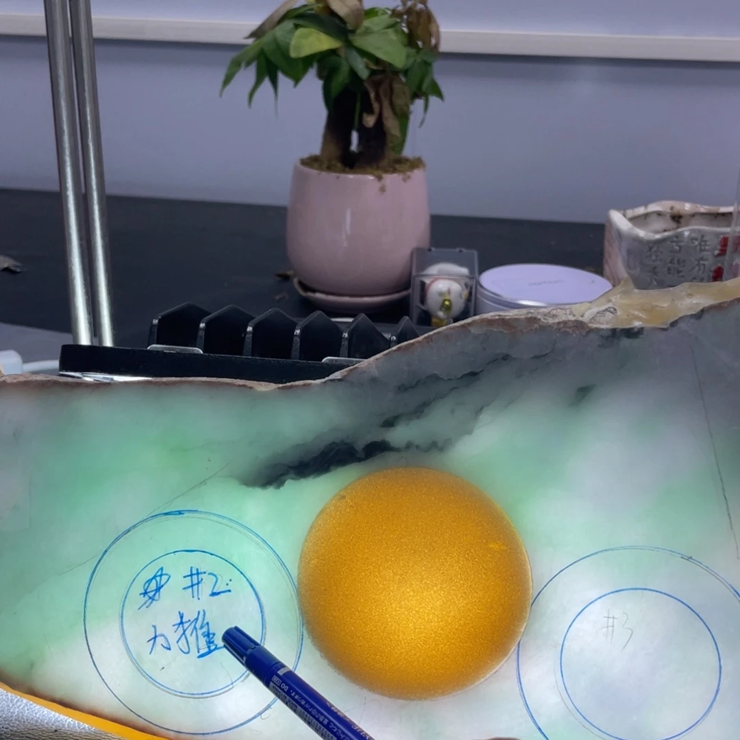从***始定制翡翠未镶嵌手镯手镯