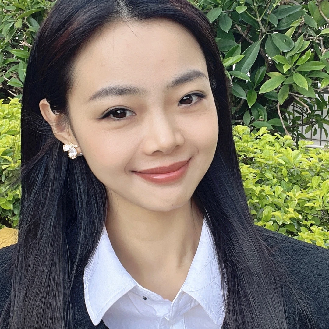 黄铜耳饰 夏日优雅甜心 精致miu系风锆石水滴耳饰珍珠耳钉法式