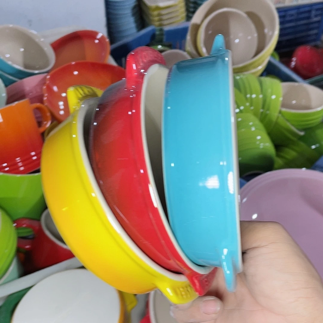 瓷片微瑕陶瓷餐具家用  两个