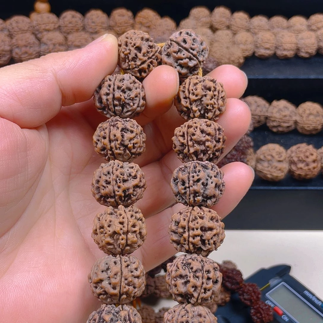 金刚菩提手串21mm安娜五星蜂窝双龙