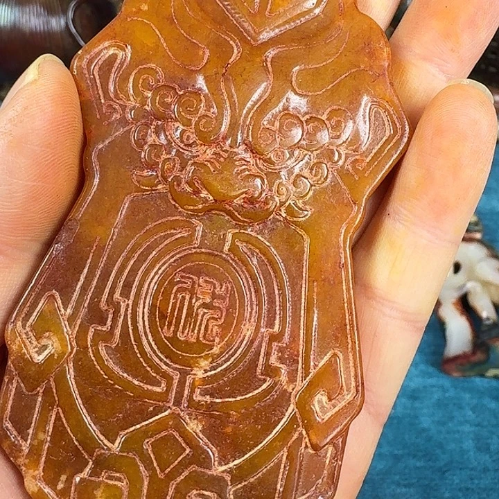 和田玉（糖玉）未镶嵌挂件