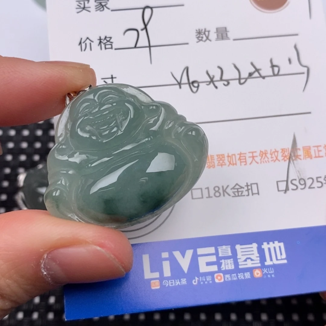 翡翠银S925镶嵌颈饰