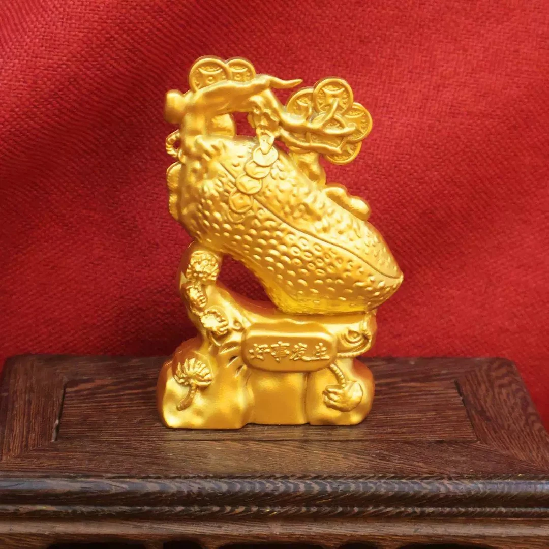 【香港ZHOUFU】国风好事发生家居客厅办公室新中式工艺品装饰无礼盒