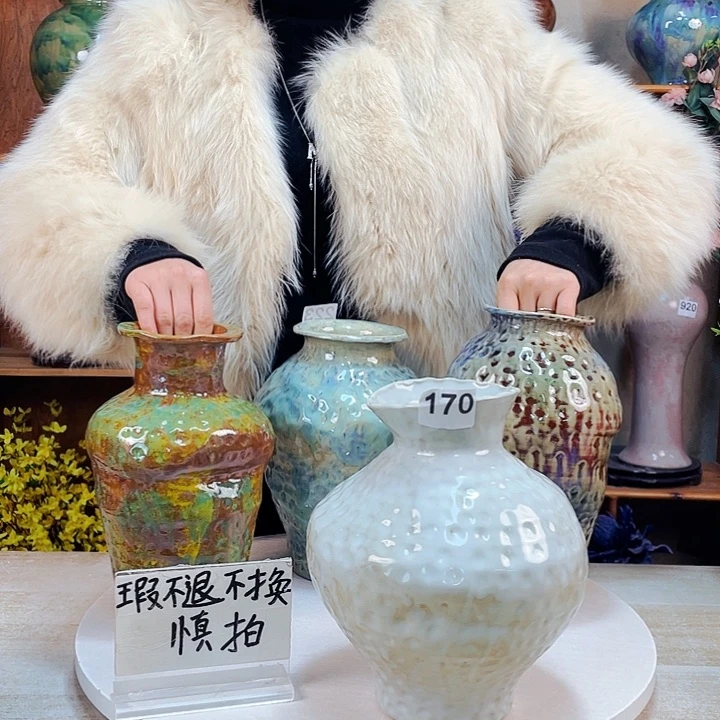 摆件微瑕170 景德镇陶瓷艺术精品