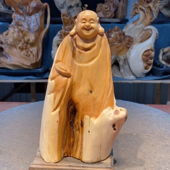 柏木（崖柏）根雕摆件