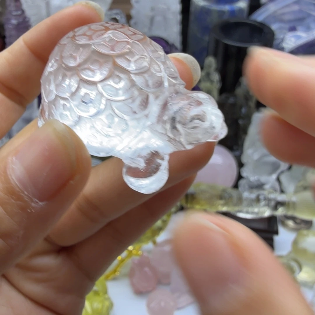 珠宝半成品水晶未镶嵌