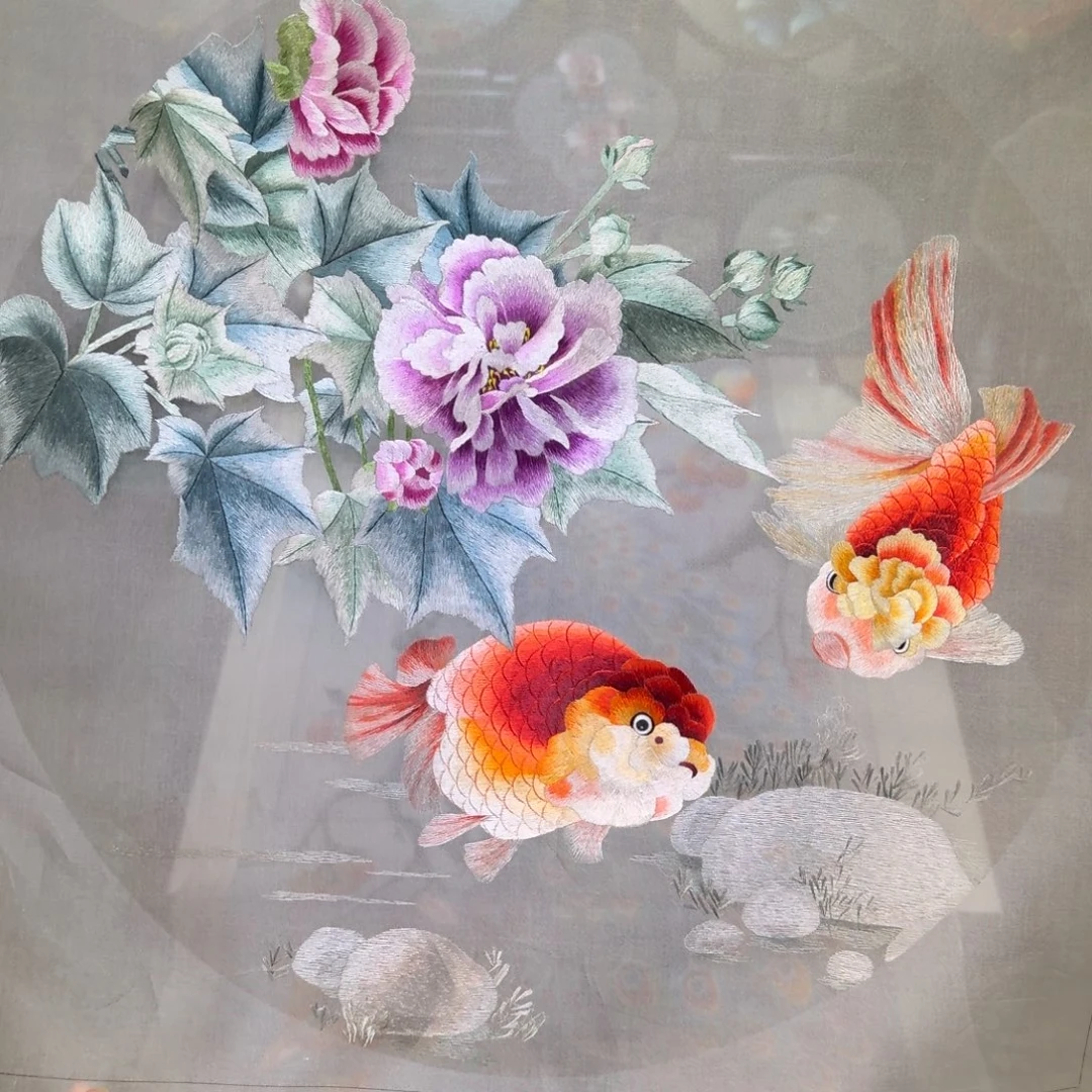 刺绣手工苏绣工艺制作技艺精湛