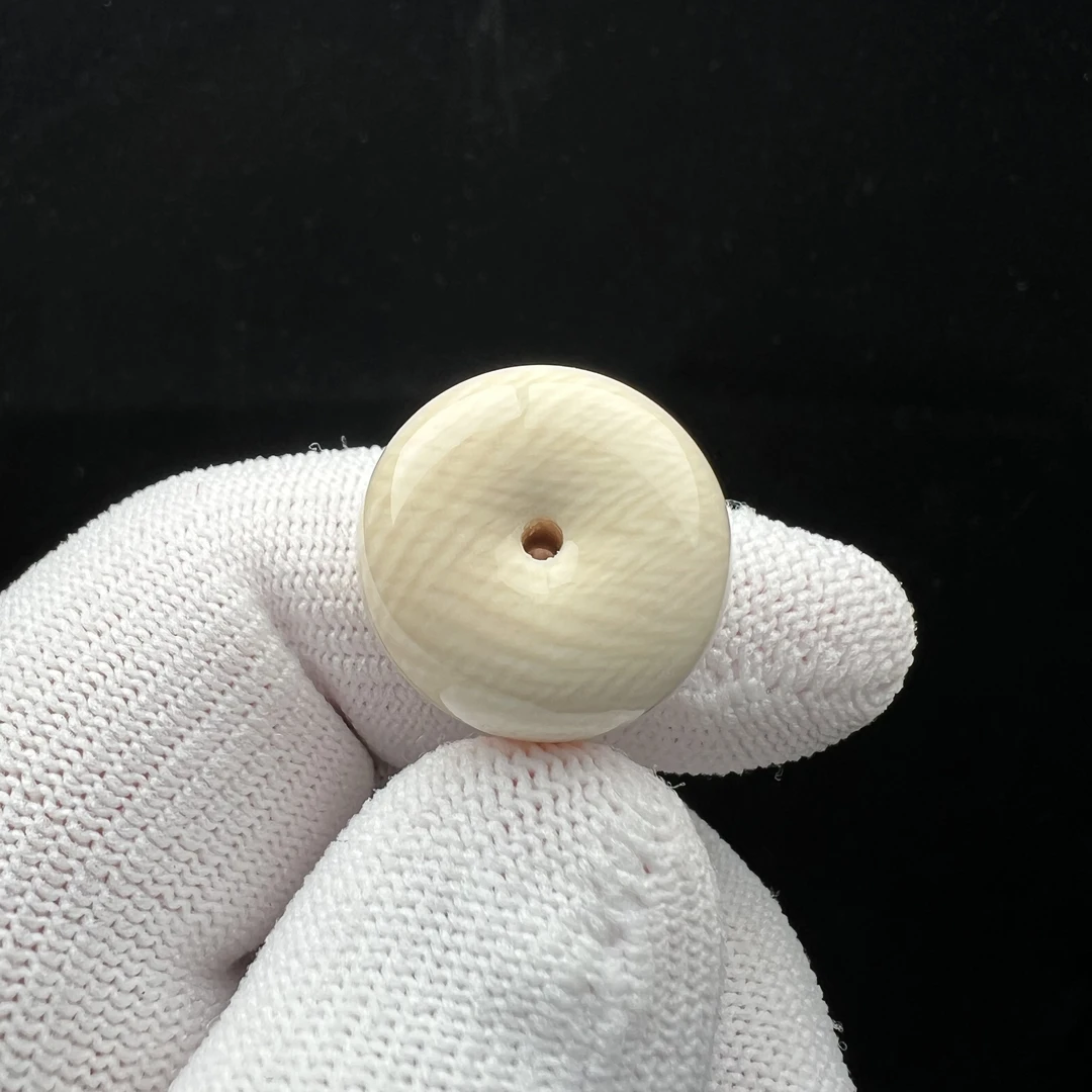 G2043天然猛犸牙 扣子20*14mm 支持鉴定 假一罚十