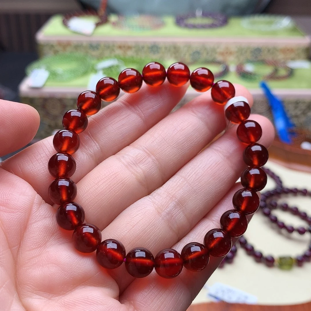 石榴石未镶嵌手串手串8