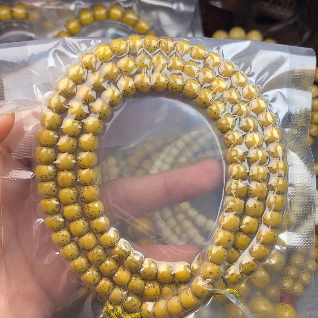 星月菩提吊坠6x7河豚108