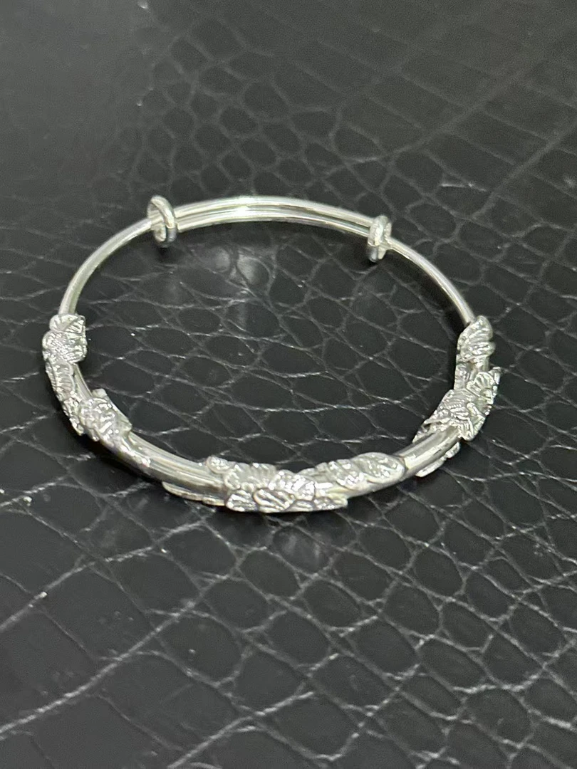 足银手镯 时尚气质经典百搭手镯DLL626812