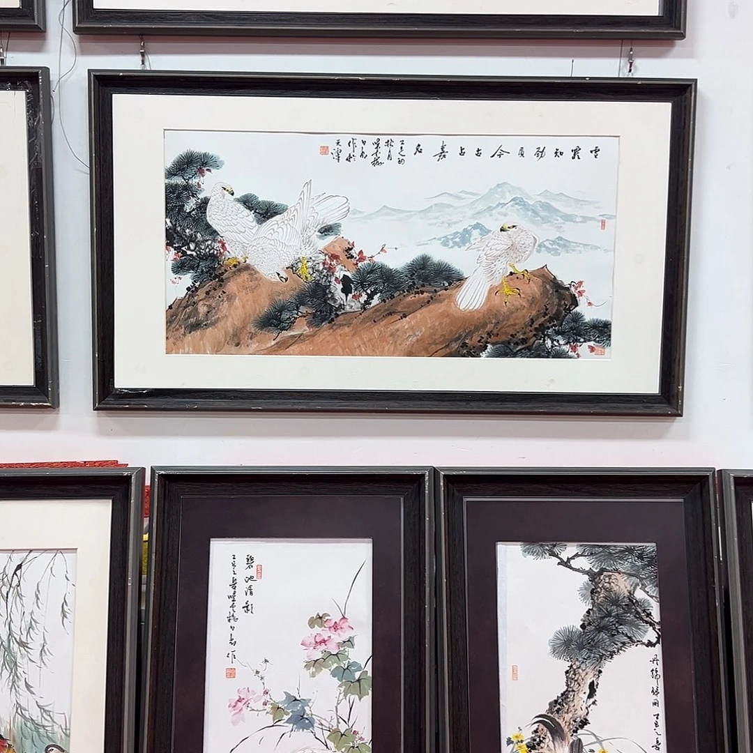 国画白光艺术精品