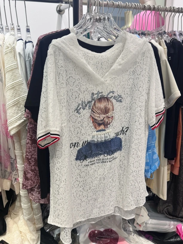 53189 高品质面料夏款大码女装上衣