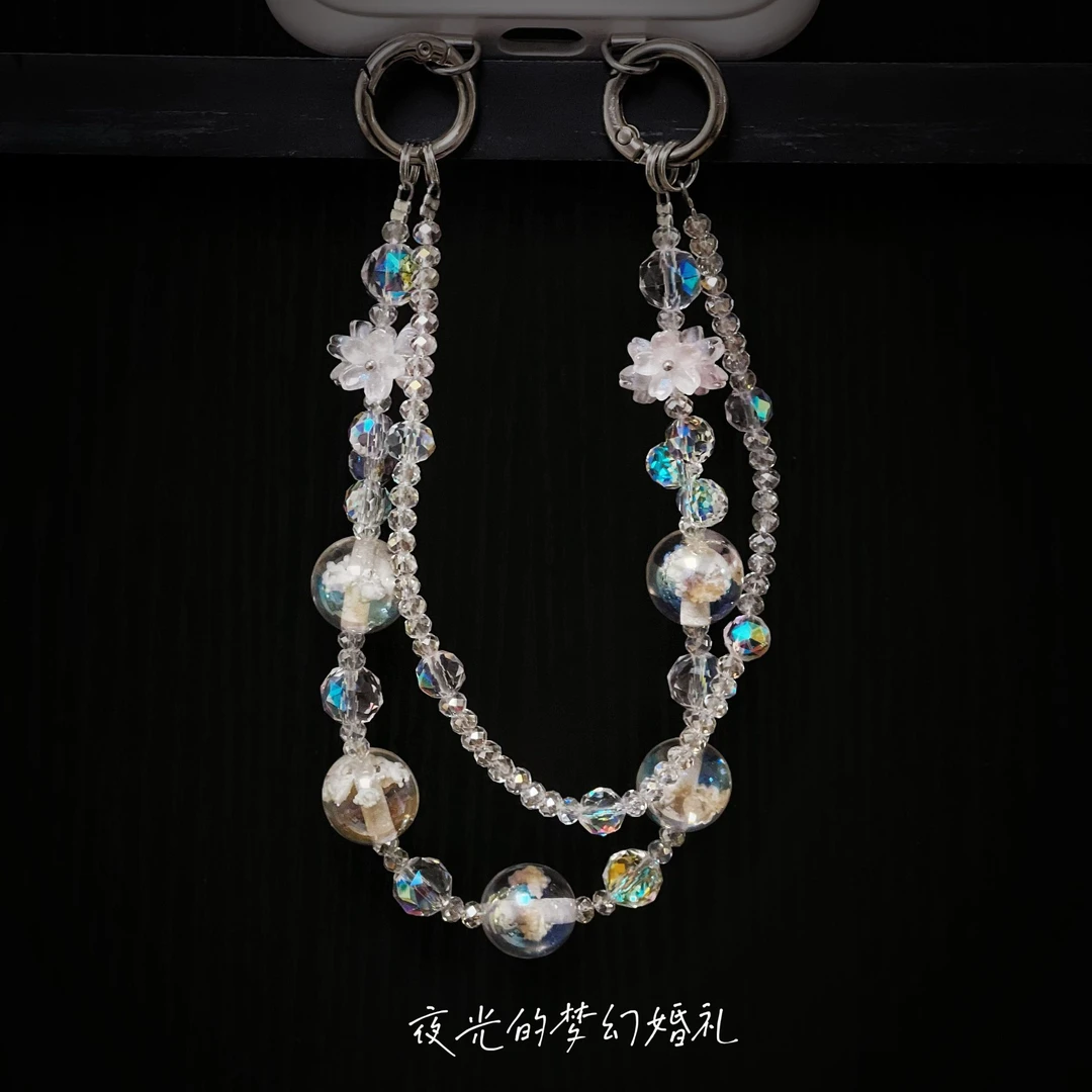 【西西双扣手链】适用手机链条原版品质潮牌手链可爱创意短款挂饰