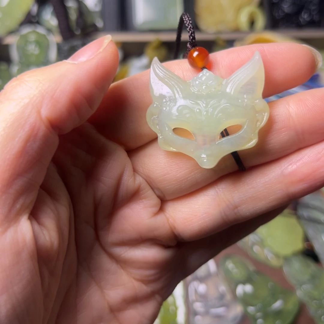 蛇纹石玉未镶嵌吊坠(不含链)