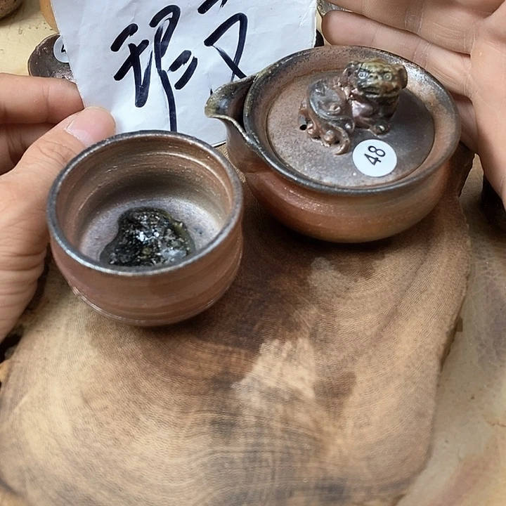 手工粗陶、柴烧茶器