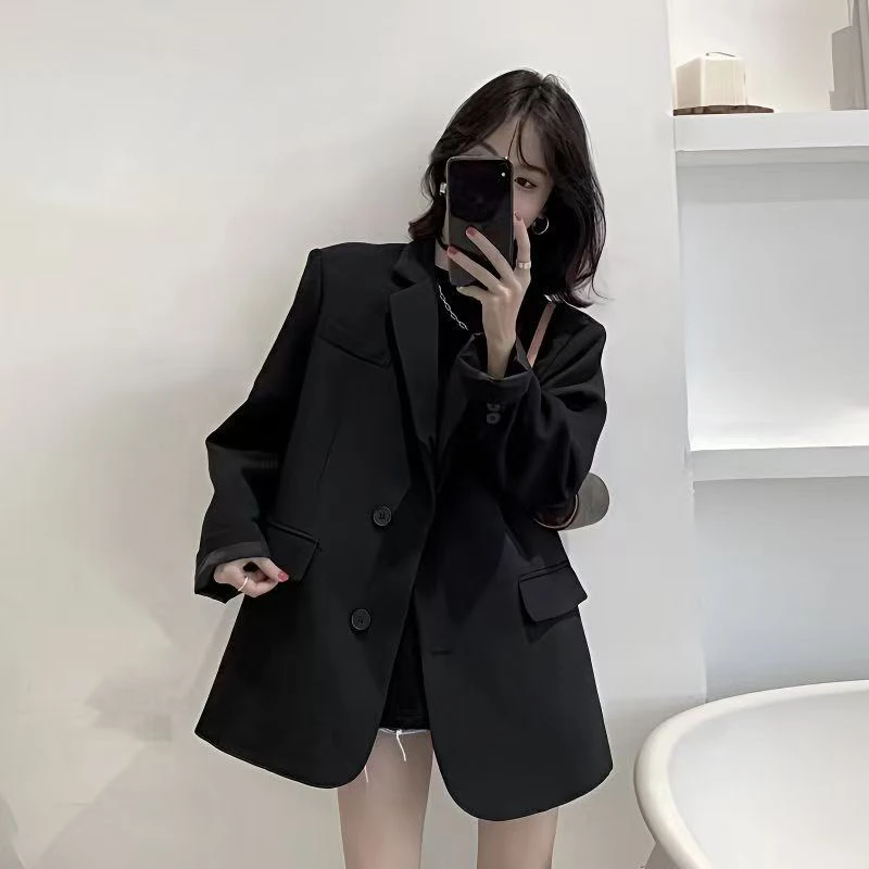 韩版女春秋小西装