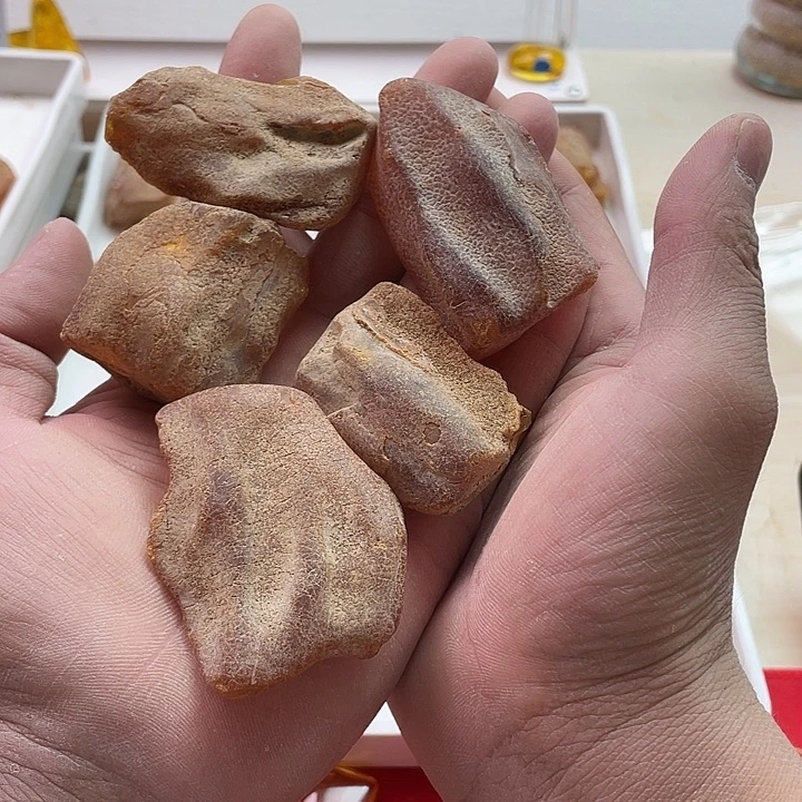 半***糖未镶嵌定制琥珀天然琥珀蜜蜡
