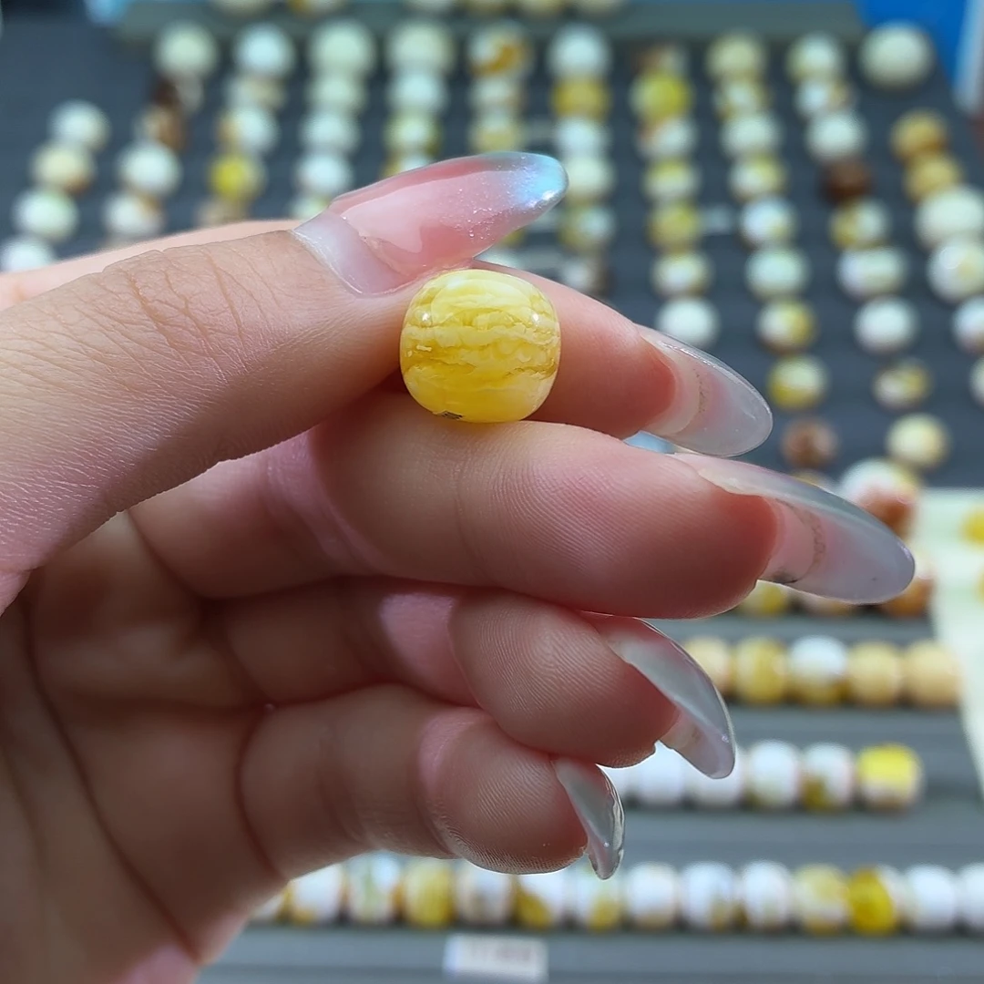 琥珀未镶嵌裸石蜜蜡12虎皮
