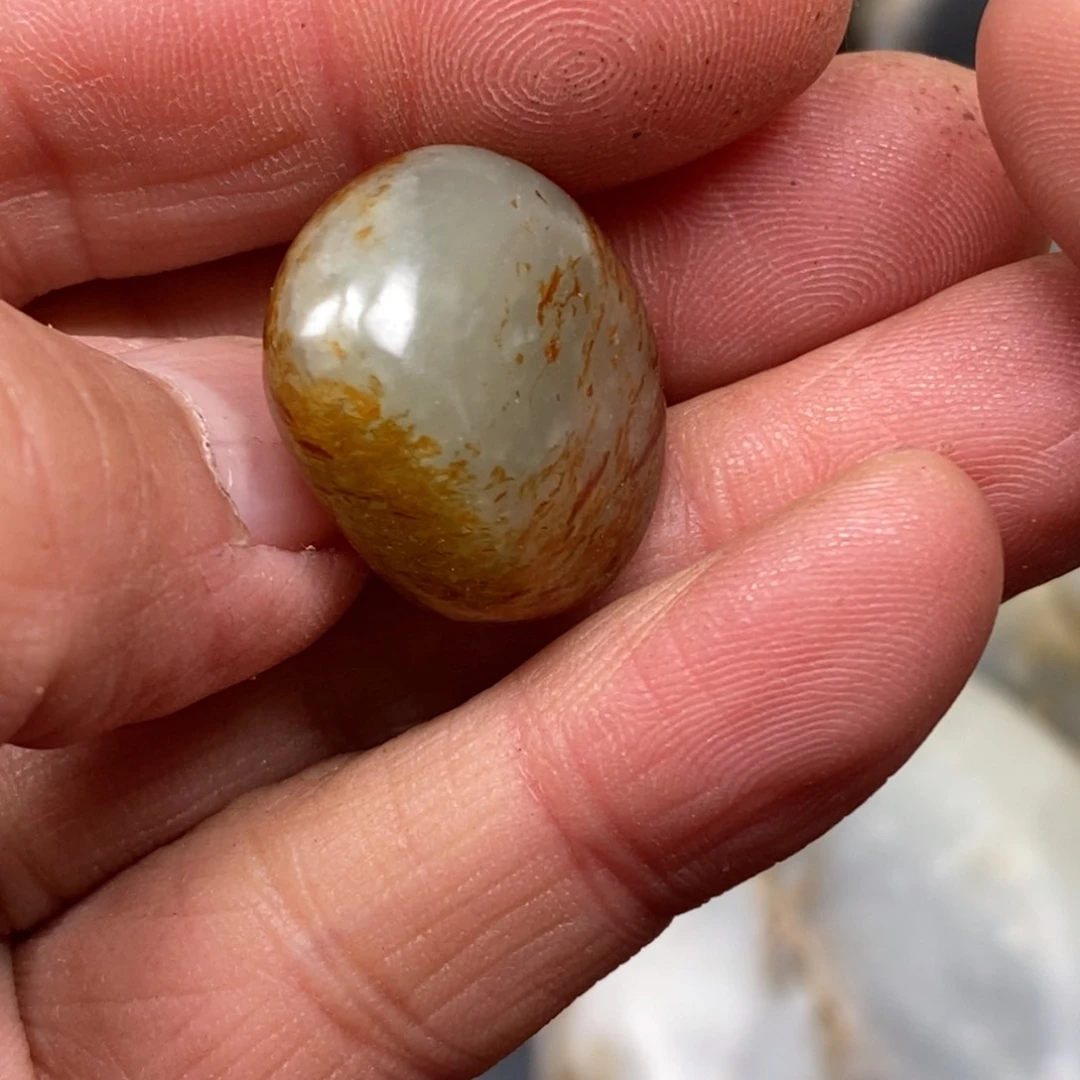 和田玉（糖玉）挂件未镶嵌