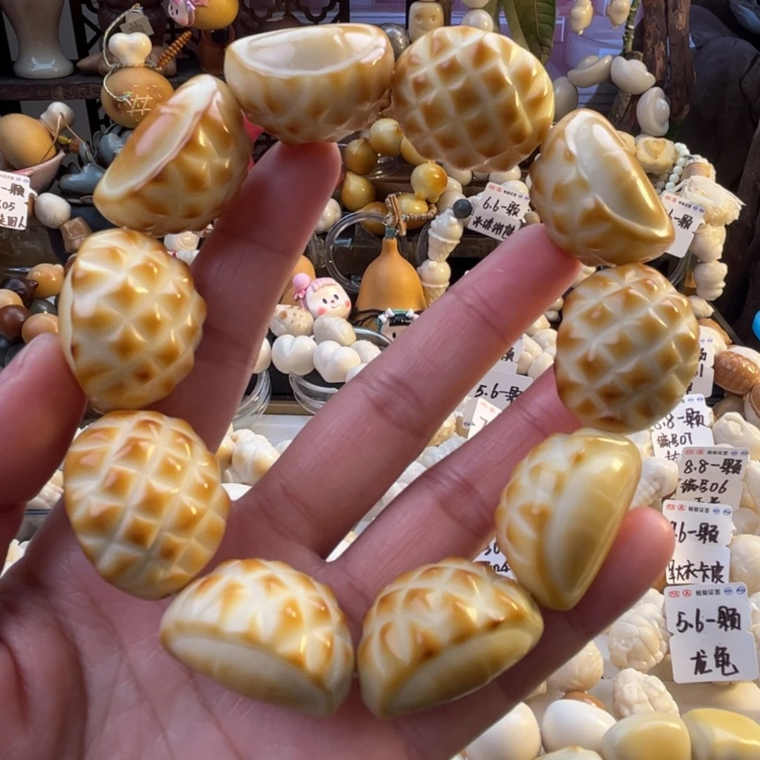 手串菩提根/象牙果-烤榴莲