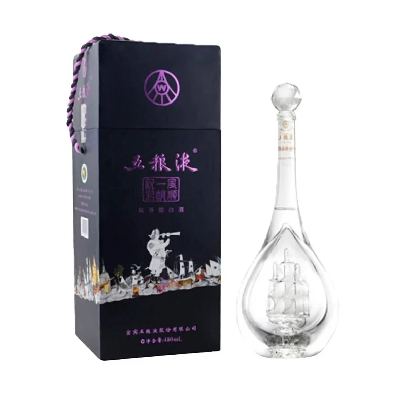 五粮液【酒水节】五粮液祝君一帆风顺 浓香型52度白酒52度480ml