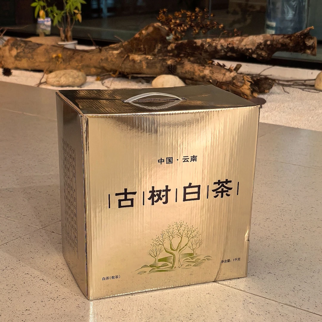 正气塘古树白茶 1000g 花果蜜香 5年陈