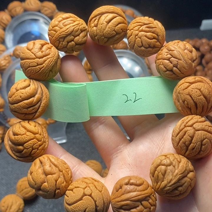 桃核吊坠秦岭山野生桃核