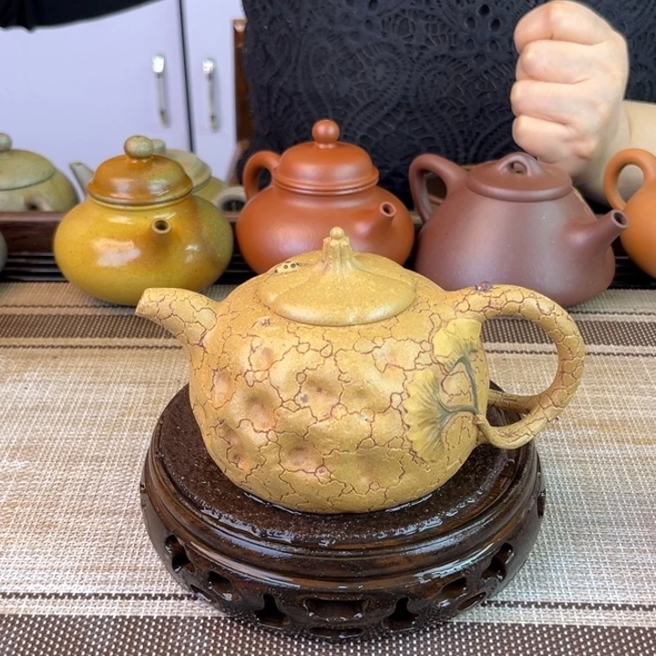 老***T茶壶紫砂黄段280cc