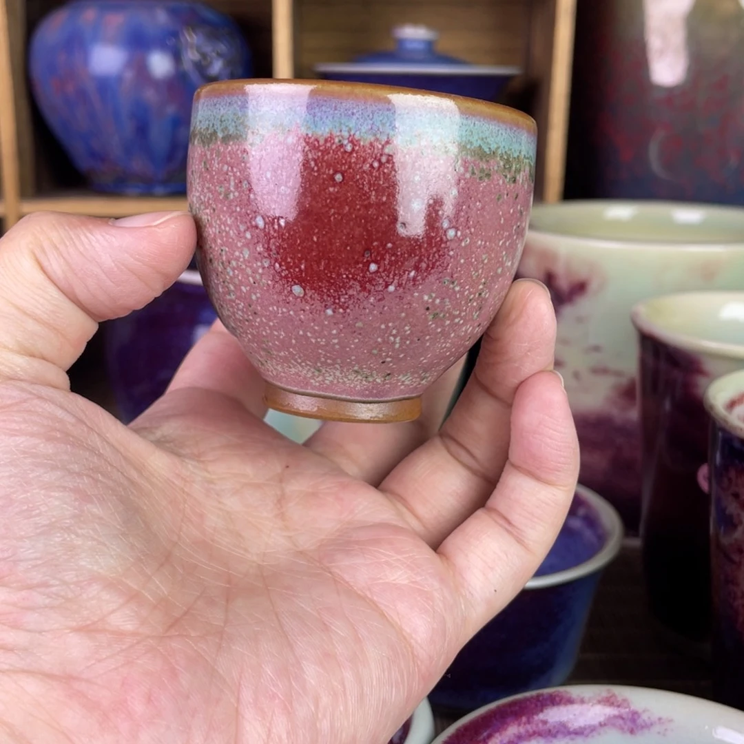 杯钧瓷作品不带礼盒