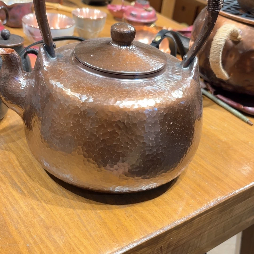 龙*复古烤色口耳一体壶