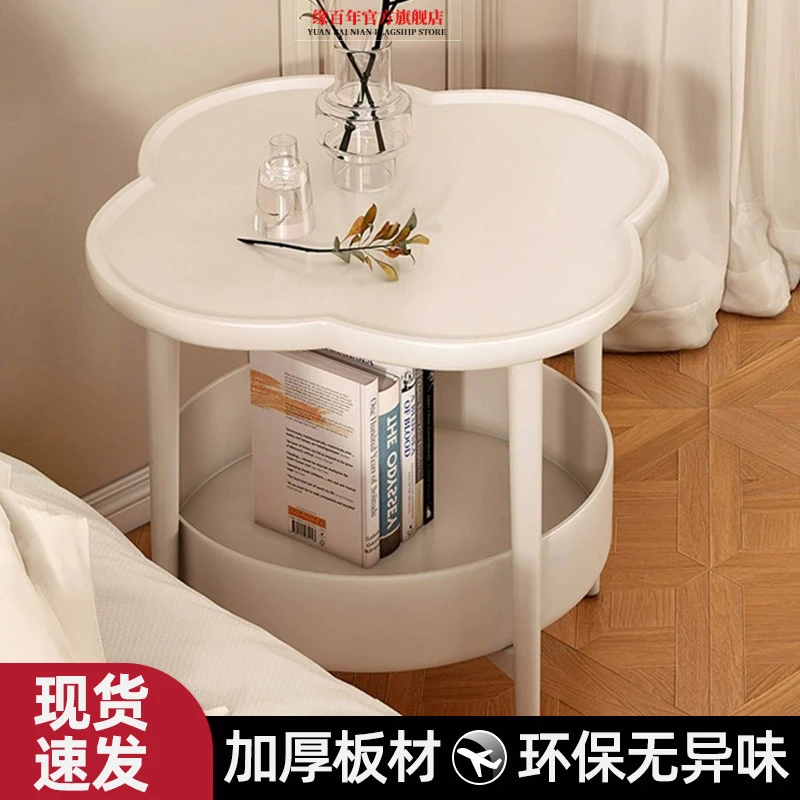 床头柜简约现代卧室床边小型置物架家用沙发迷你边几柜子移动桌子