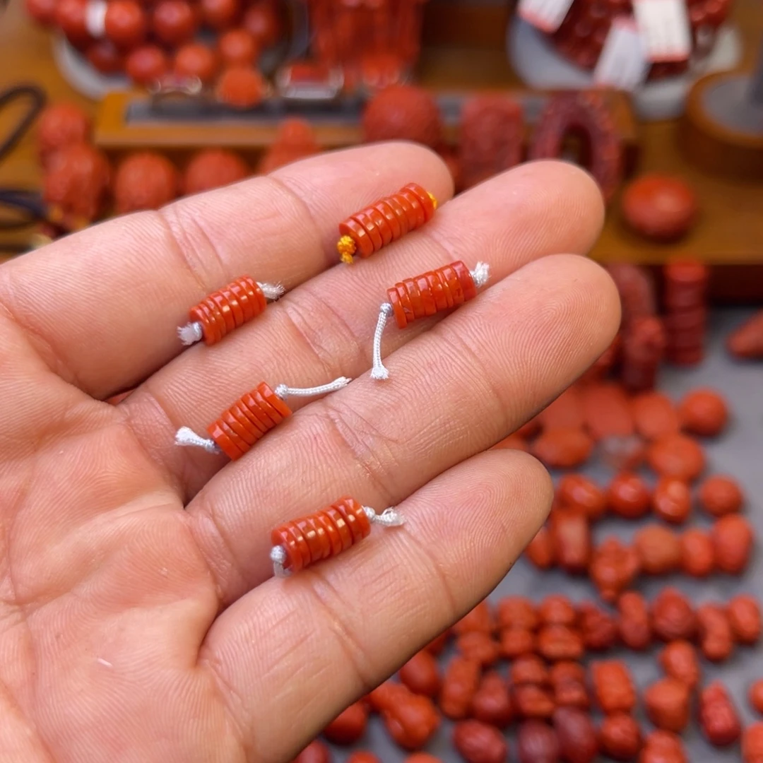 南红玛瑙未镶嵌川料精工隔片卡➕多样性发货其中一件