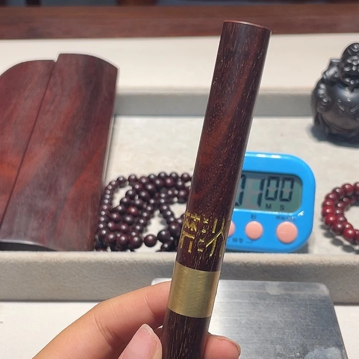 四***福檀香紫檀（小叶紫檀）茶刀