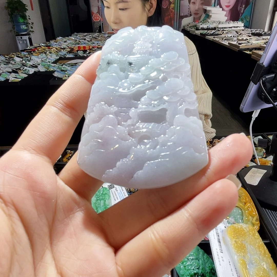 颈饰未镶嵌翡翠一