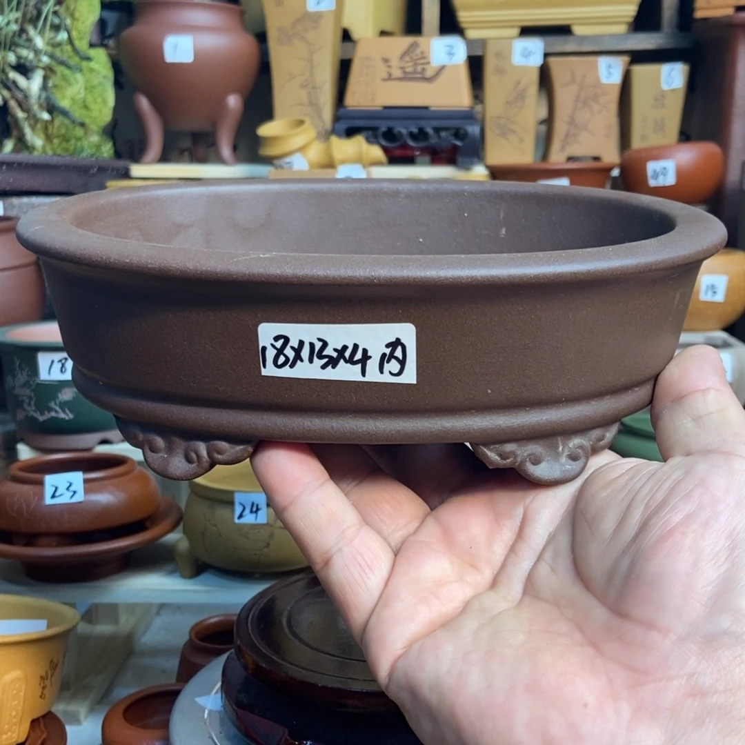 紫砂花盆内口经尺寸