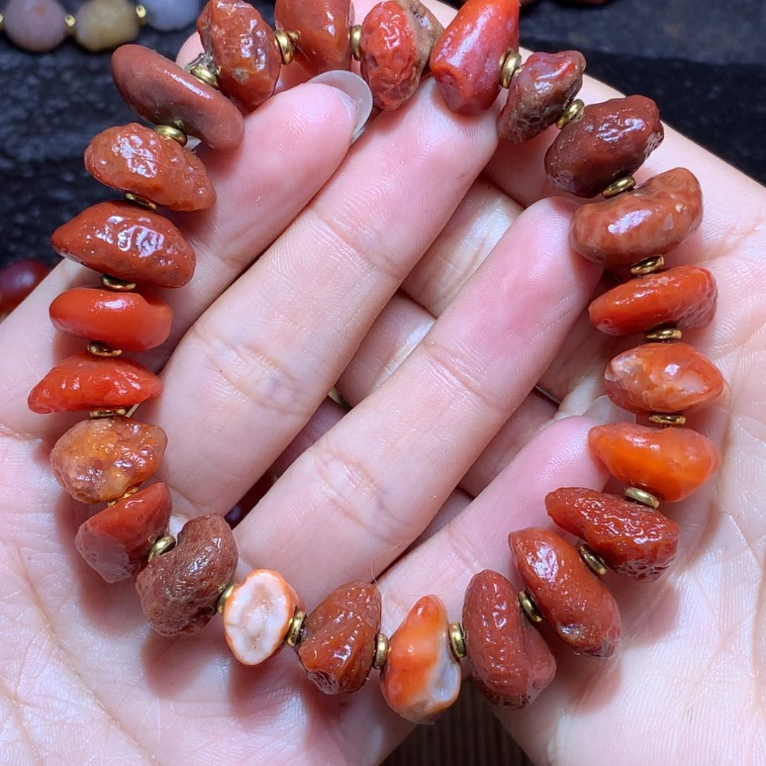 未镶嵌玛瑙/玉髓珠宝半成品