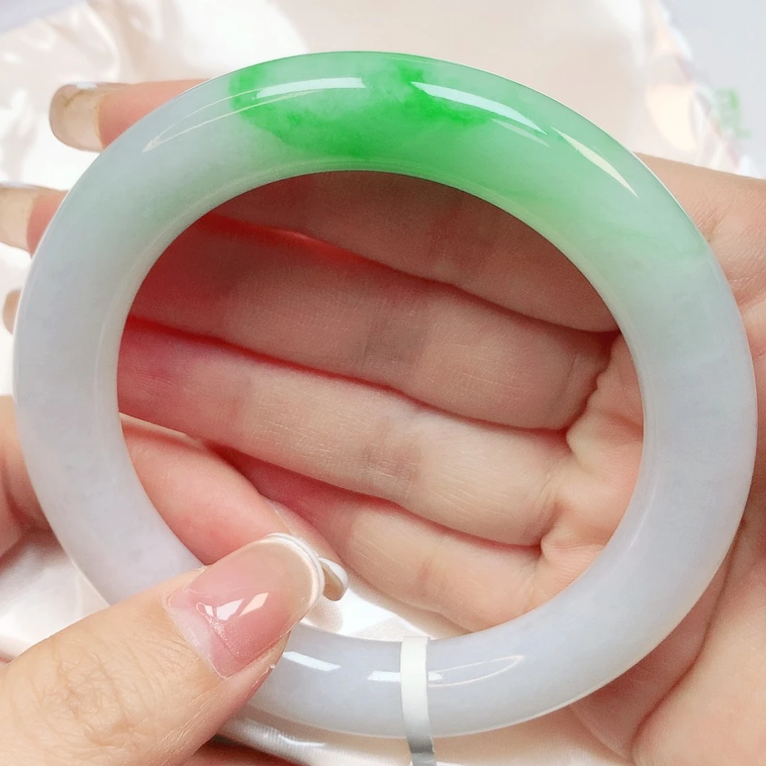 未镶嵌手镯翡翠62大圈口