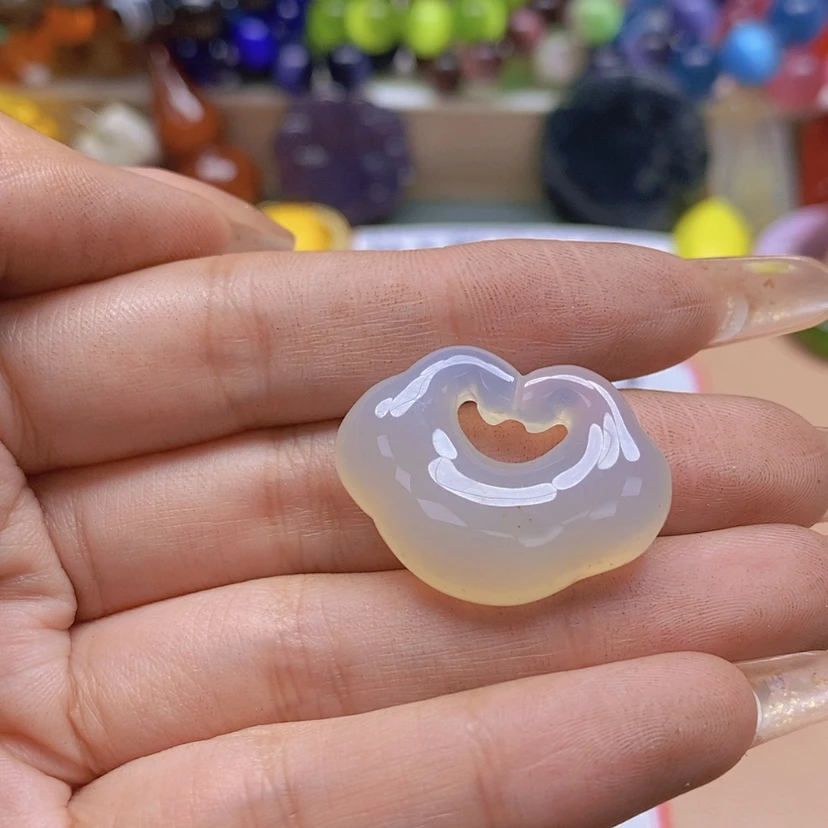 【闪购商品】玛瑙/玉髓颈饰未镶嵌小*六